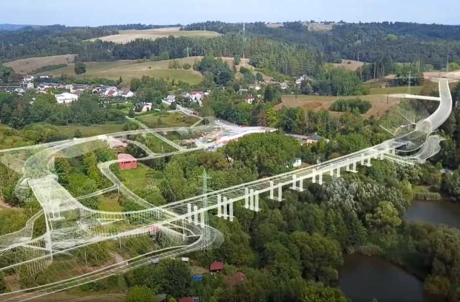 Začala stavba obchvatu Náchoda: Tunel i mosty hotové do 2028