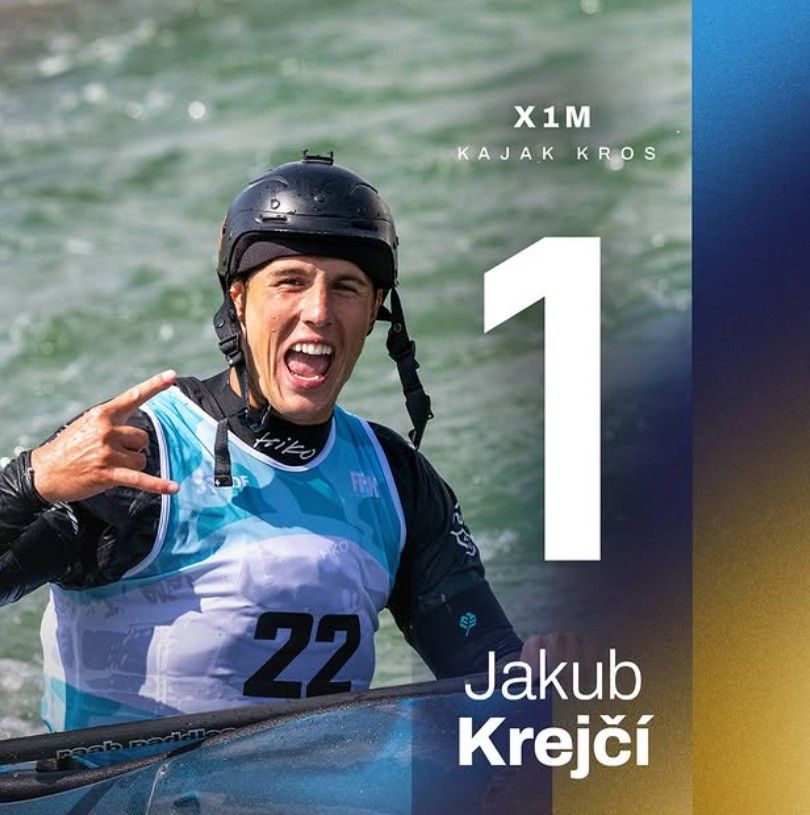 Česká dominance na ME: Krejčí zlato, Samková bronz ve vodním slalomu