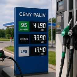 Paliva v Plzeňském kraji dál kolísají. Tentokrát řidičům mírně zlevnila