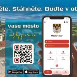 Tábor spustil novou městskou mobilní aplikaci pro občany i návštěvníky
