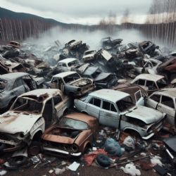 Vraky aut zaplevelují Hradec Králové: