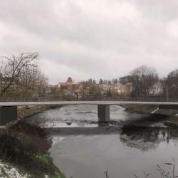 Český Krumlov připravuje nový most u pivovaru