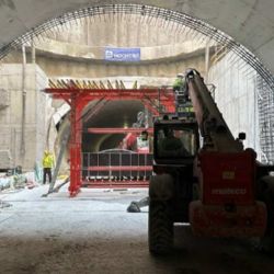 První úsek metra D míří do finále: poslední ražby skončí v červnu