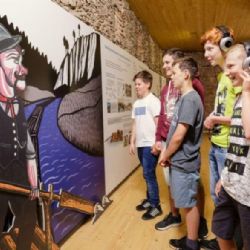 Zámek Zruč nad Sázavou otevře novou expozici Příběh řeky Sázavy v opraveném zámeckém sklepení
