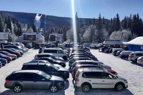 obrázek:Špindlerův Mlýn posílil parkovací místa