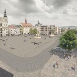 Masarykovo náměstí v Jihlavě čeká velká proměna. Diskuse o podzemních garážích ale trvá