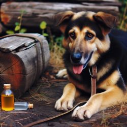 Německý ovčák přežil otravu v zahradě