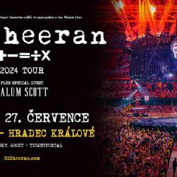 Hradec bude v červenci 2024 středoevropskou zastávkou turné Eda Sheerana